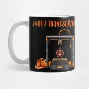 3D Printer #5 Thanksgiving Edition Mug